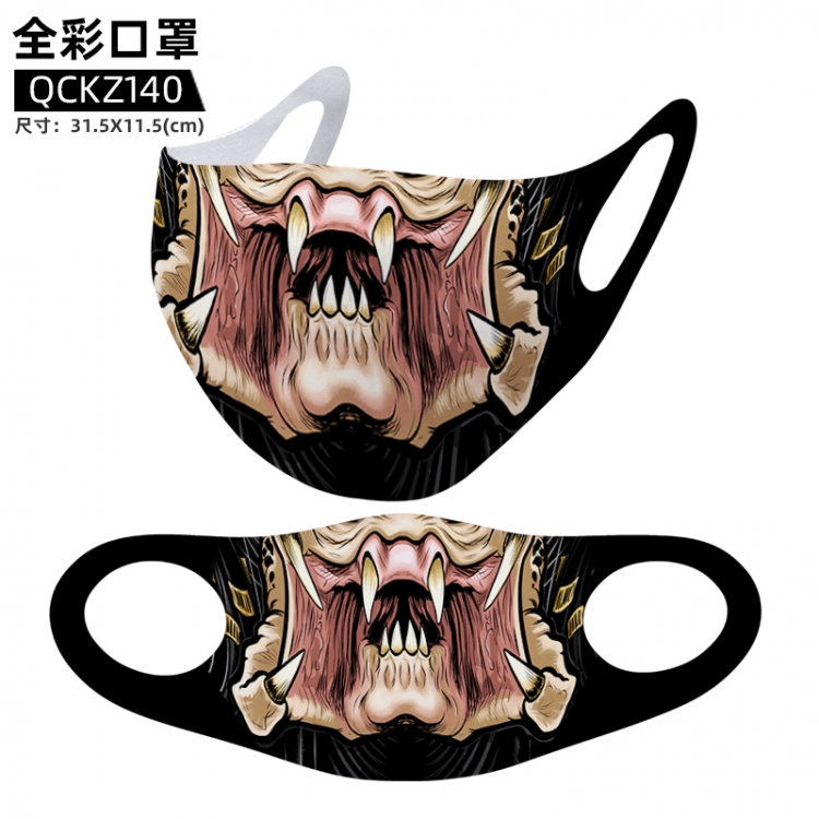 Predator  full color mask 31.5X11.5cm price for 5 pcs QCKZ140