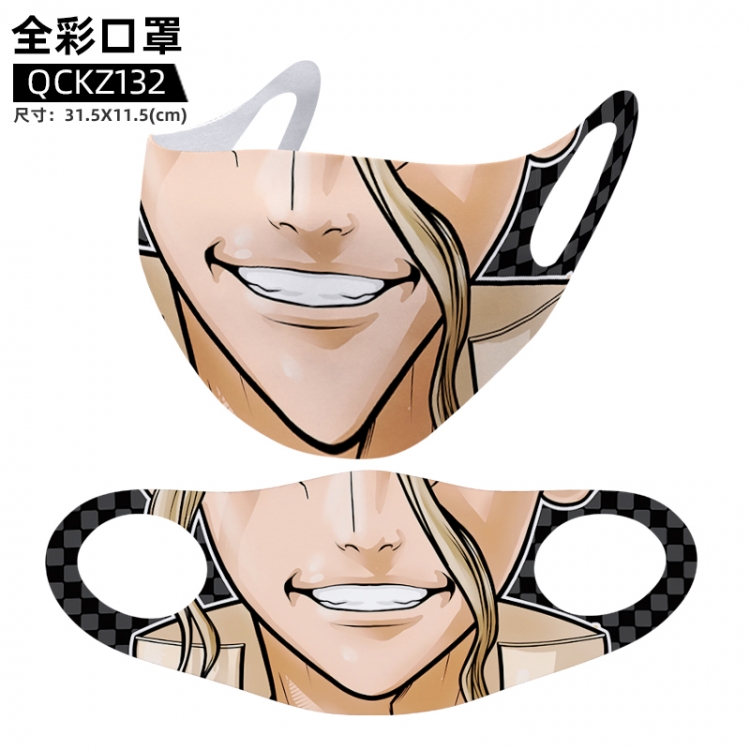 Dr.STONE  full color mask 31.5X11.5cm price for 5 pcs QCKZ132