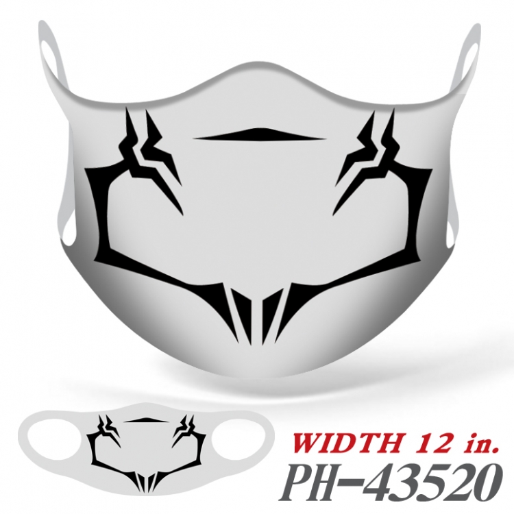 Jujutsu Kaisen Full color Ice silk seamless Mask   price for 5 pcs PH-43520A