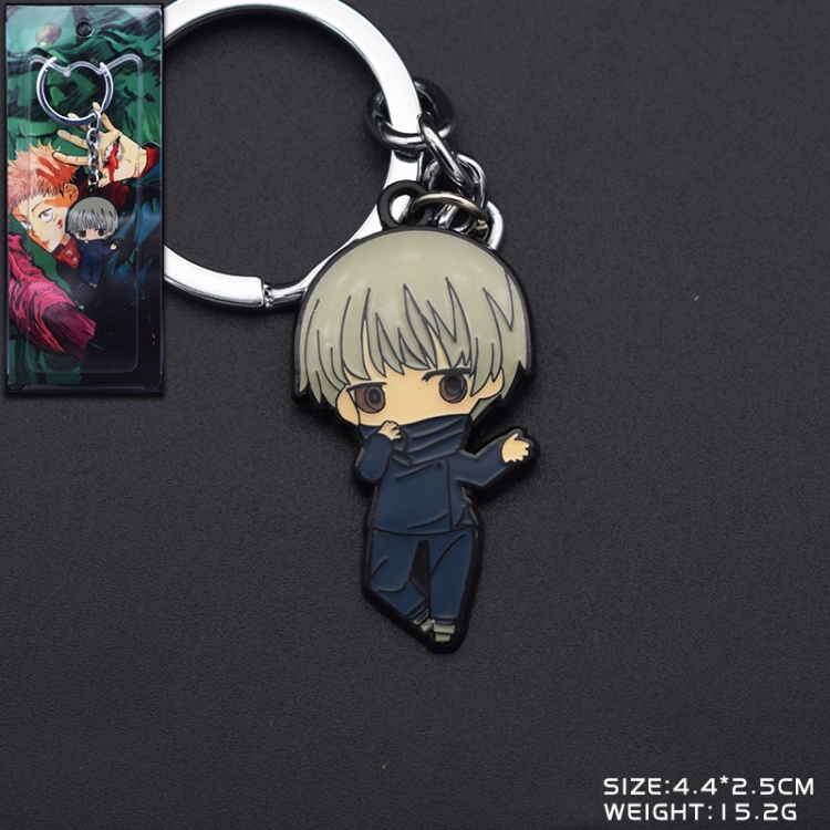 Jujutsu Kaisen  Anime cartoon metal keychain pendant price for 5 pcs