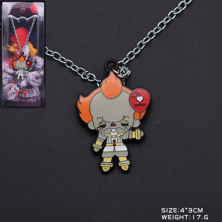 Stephen Kings It Anime cartoon metal necklace pendant price for 5 pcs
