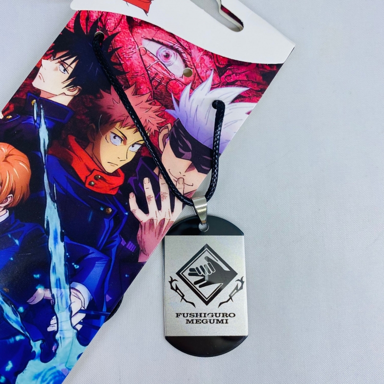 Jujutsu Kaisen Anime Metal Army Necklace price for 5 pcs