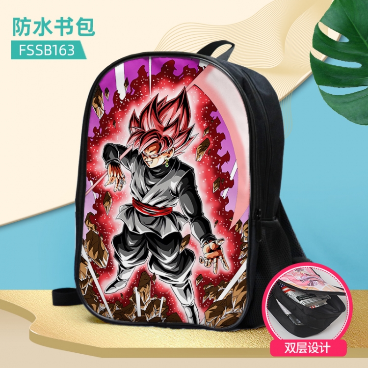DRAGON BALL Anime double-layer waterproof schoolbag about 40×30×17cm, single style can be customized FSSB163