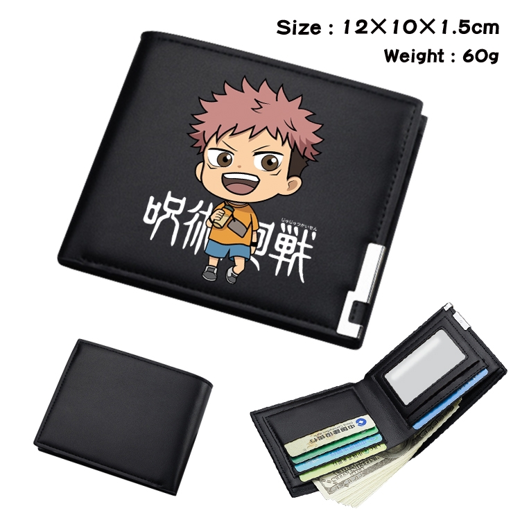 Jujutsu Kaisen Anime color book two-fold wallet 12x10x1.5cm 15A