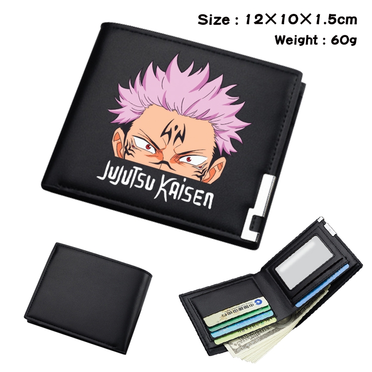 Jujutsu Kaisen Anime color book two-fold wallet 12x10x1.5cm 1A