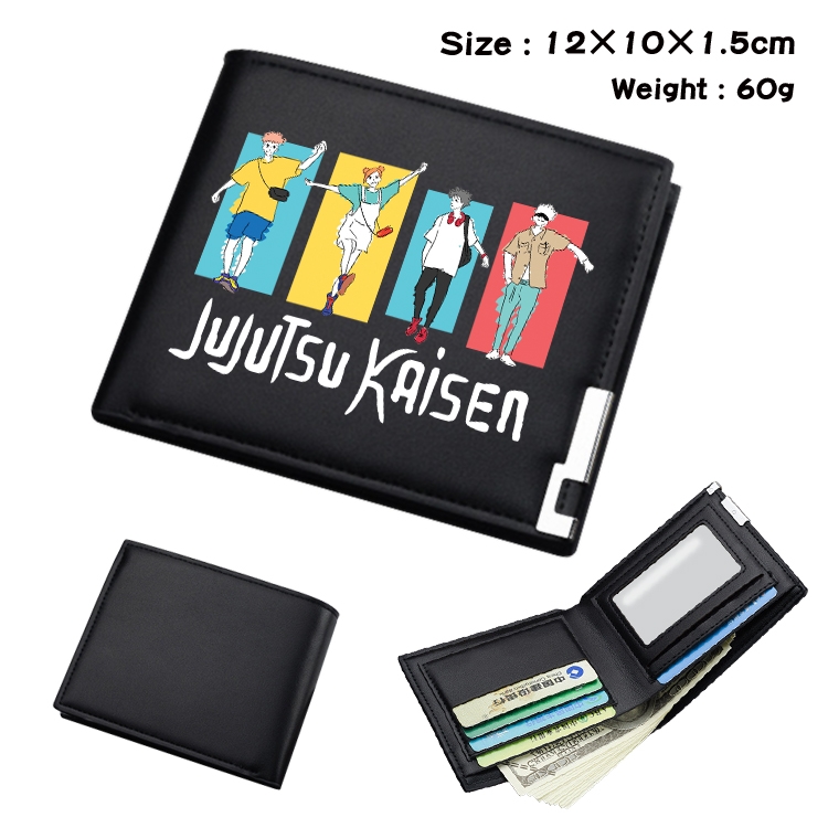 Jujutsu Kaisen Anime color book two-fold wallet 12x10x1.5cm 12A