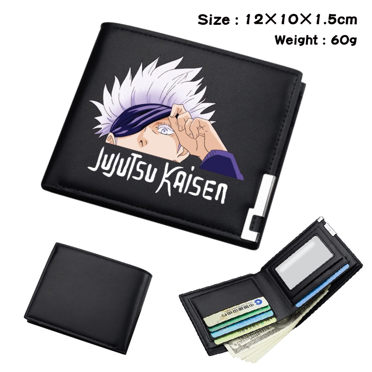 Jujutsu Kaisen Anime color book two-fold wallet 12x10x1.5cm 5A