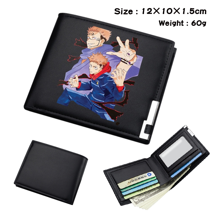 Jujutsu Kaisen Anime color book two-fold wallet 12x10x1.5cm 20A