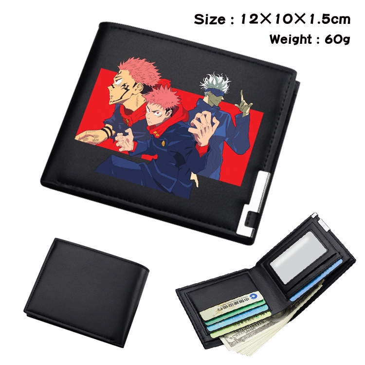 Jujutsu Kaisen Anime color book two-fold wallet 12x10x1.5cm  22A