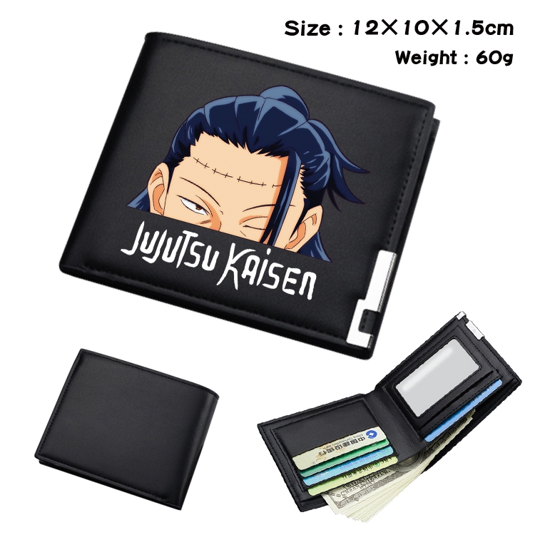 Jujutsu Kaisen Anime color book two-fold wallet 12x10x1.5cm 9A