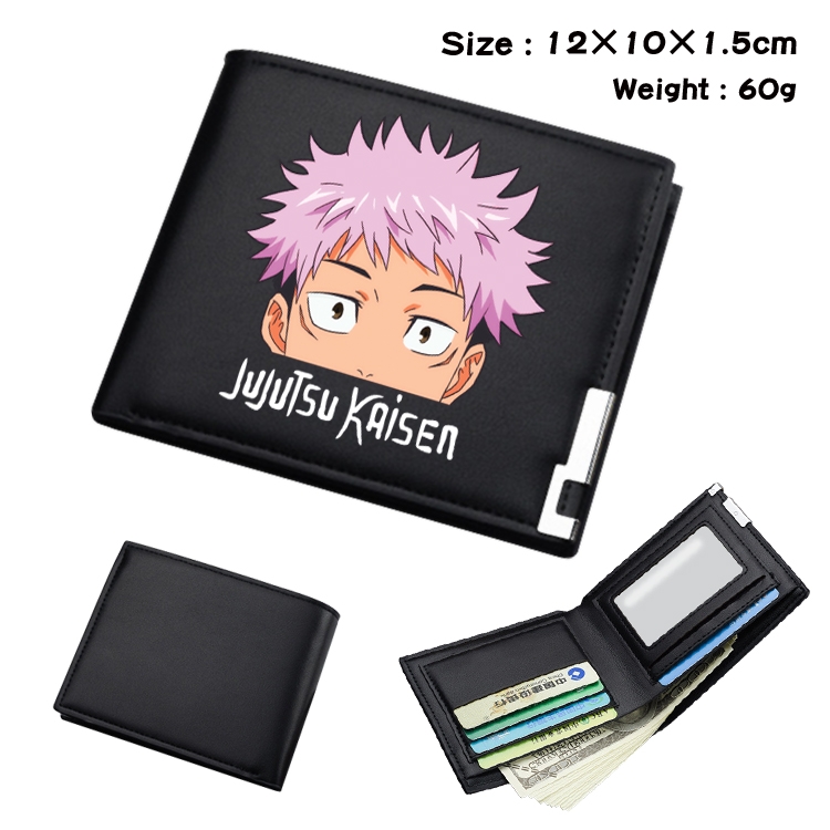 Jujutsu Kaisen Anime color book two-fold wallet 12x10x1.5cm 2A