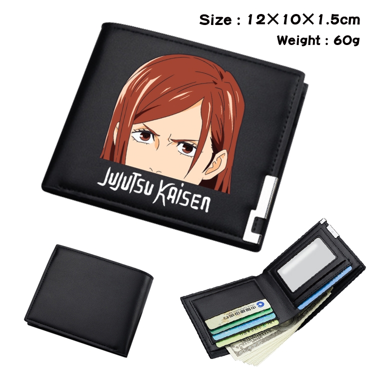 Jujutsu Kaisen Anime color book two-fold wallet 12x10x1.5cm 4A