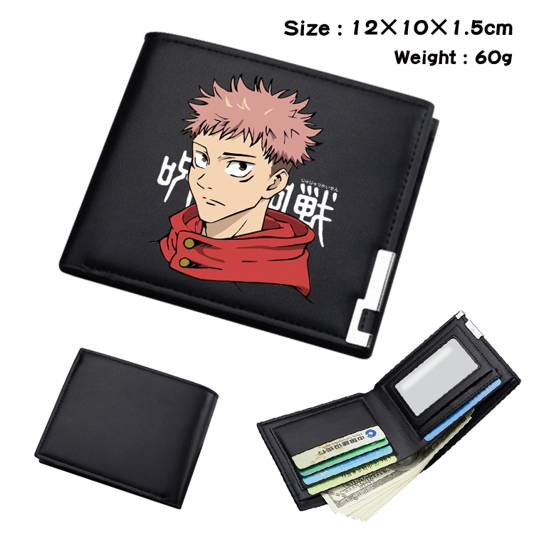 Jujutsu Kaisen Anime color book two-fold wallet 12x10x1.5cm 25A