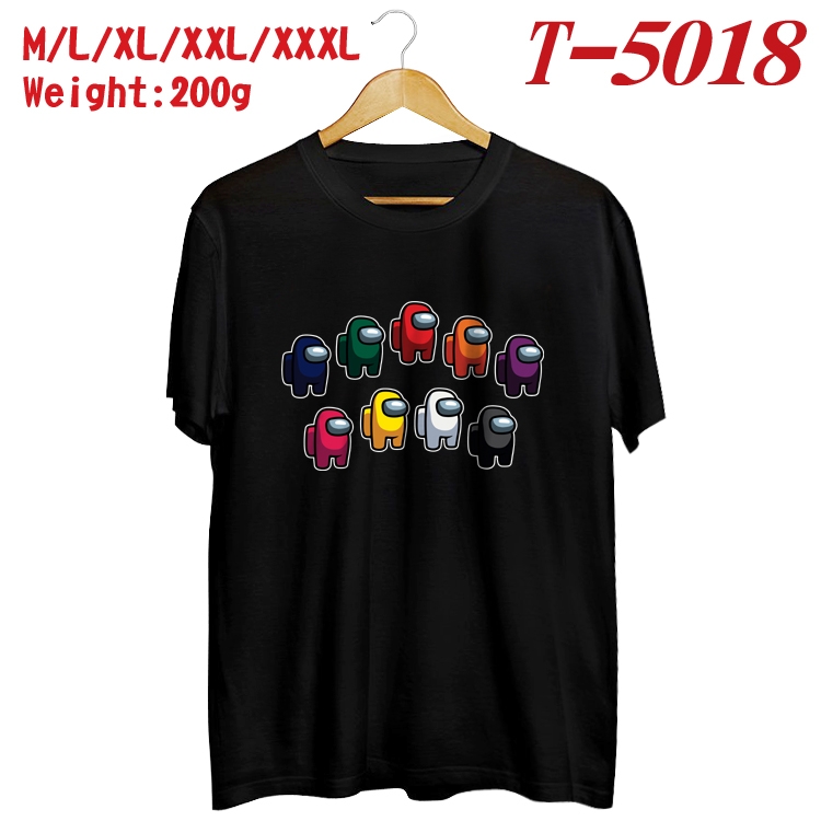 Among Us Anime digital printed cotton T-shirt T-5018