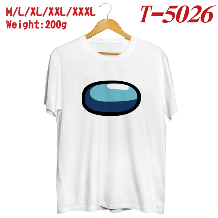 Among Us Anime digital printed cotton T-shirt T-5026