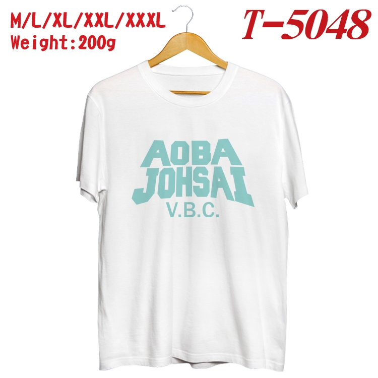 Haikyuu!! Anime digital printed cotton T-shirt T-5048