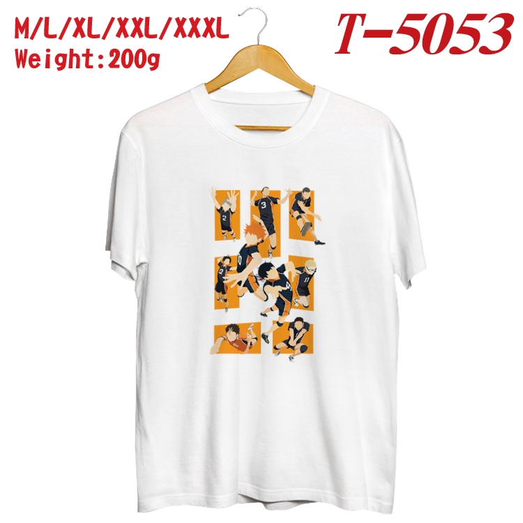 Haikyuu!! Anime digital printed cotton T-shirt T-5053