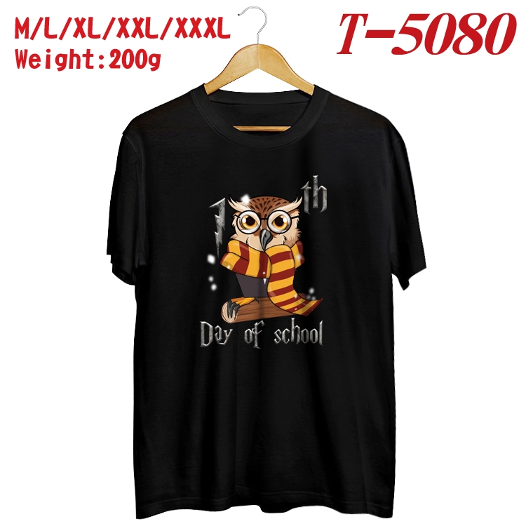Harry Potter Anime digital printed cotton T-shirt  T-5080