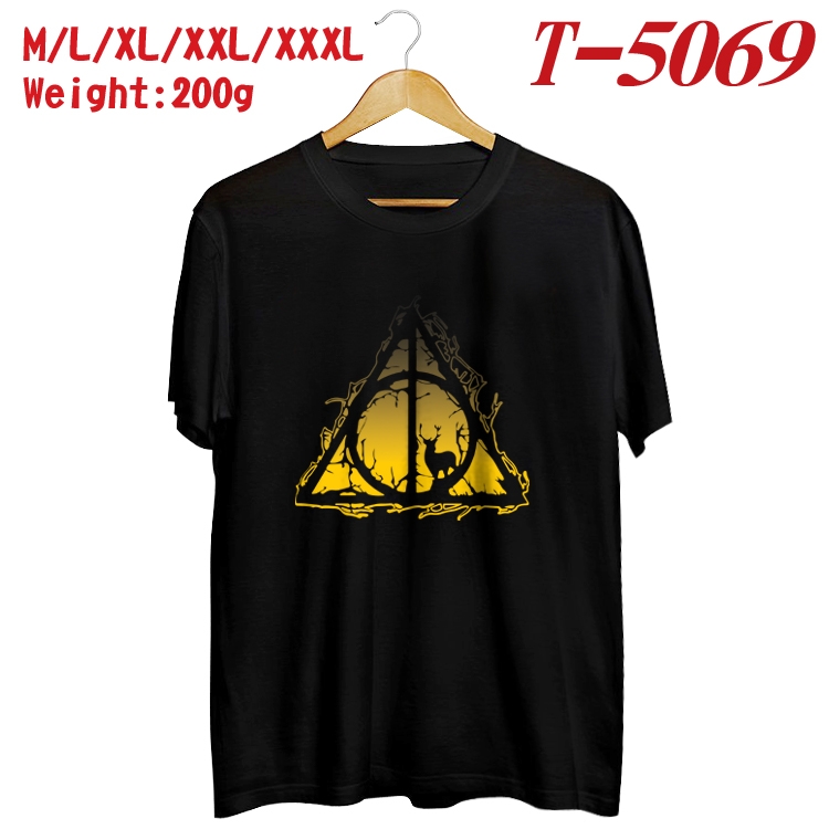 Harry Potter Anime digital printed cotton T-shirt T-5069