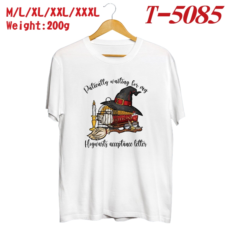Harry Potter Anime digital printed cotton T-shirt  T-5085