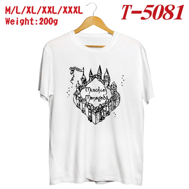 Harry Potter Anime digital printed cotton T-shirt T-5081