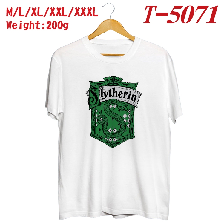 Harry Potter Anime digital printed cotton T-shirt T-5071