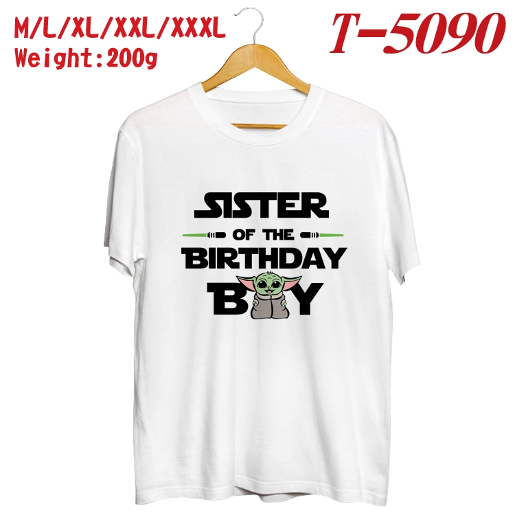 Star Wars Anime digital printed cotton T-shirt T-5090