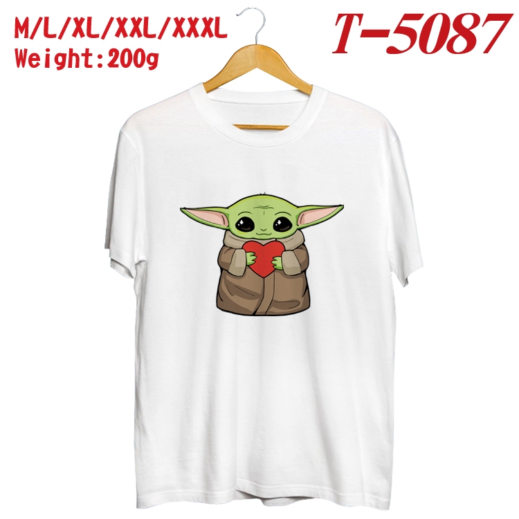 Star Wars Anime digital printed cotton T-shirt  T-5087
