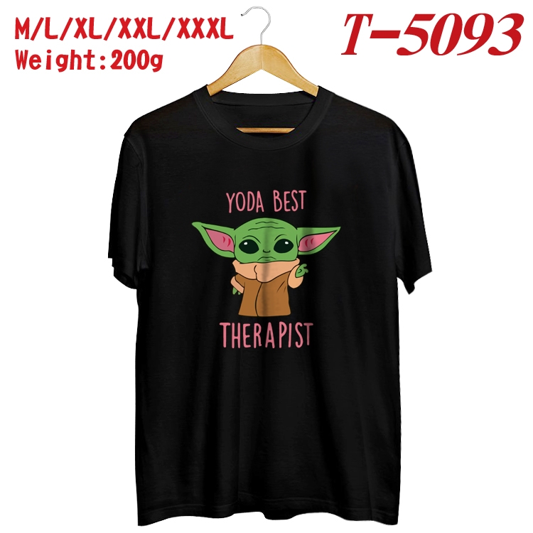 Star Wars Anime digital printed cotton T-shirt T-5093