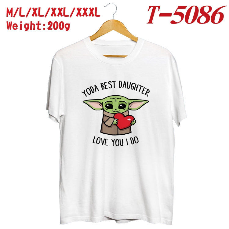 Star Wars Anime digital printed cotton T-shirt  T-5086