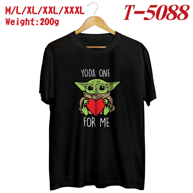 Star Wars Anime digital printed cotton T-shirt T-5088