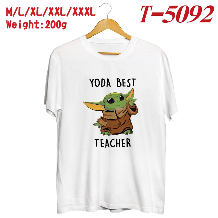 Star Wars Anime digital printed cotton T-shirt T-5092