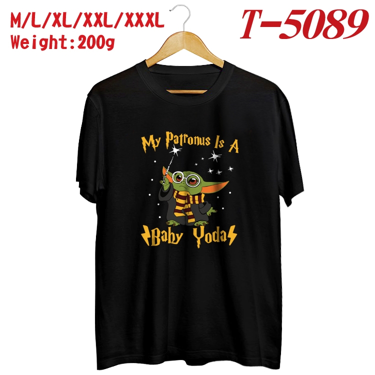 Star Wars Anime digital printed cotton T-shirt T-5089