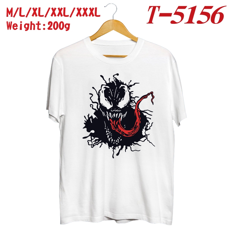 Venom Anime digital printed cotton T-shirt T-5156