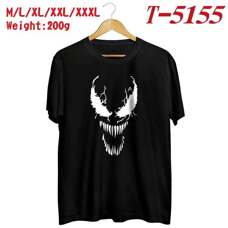 Venom Anime digital printed cotton T-shirt T-5155