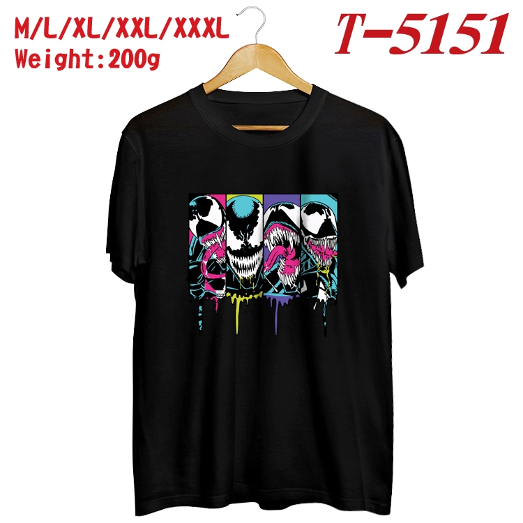 Venom Anime digital printed cotton T-shirt T-5151