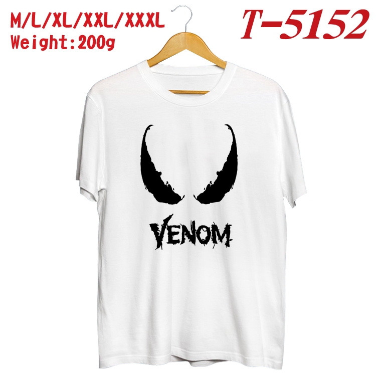 Venom Anime digital printed cotton T-shirt T-5152