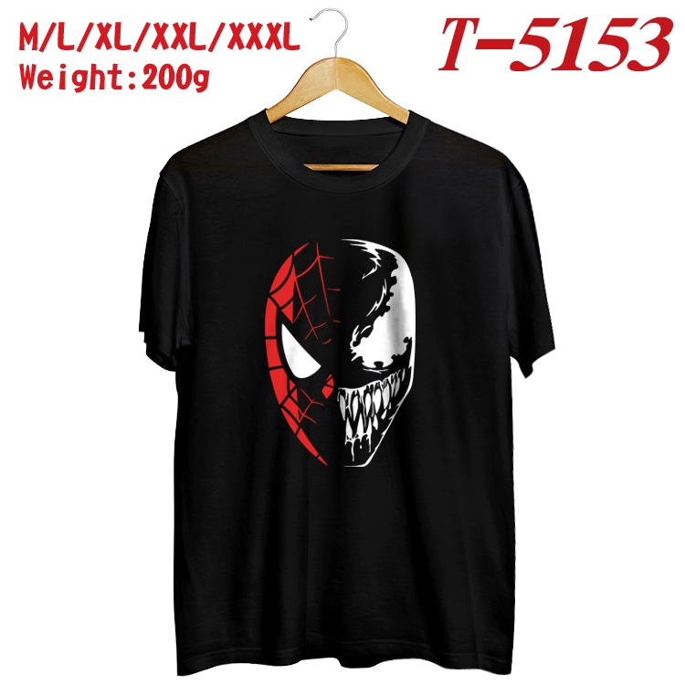 Venom Anime digital printed cotton T-shirt T-5153