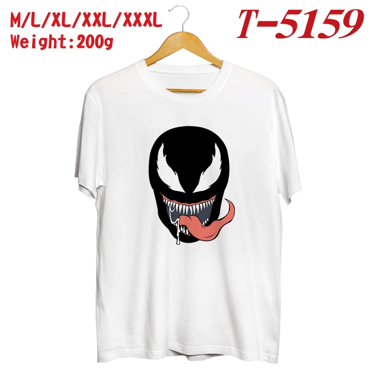 Venom Anime digital printed cotton T-shirt T-5159