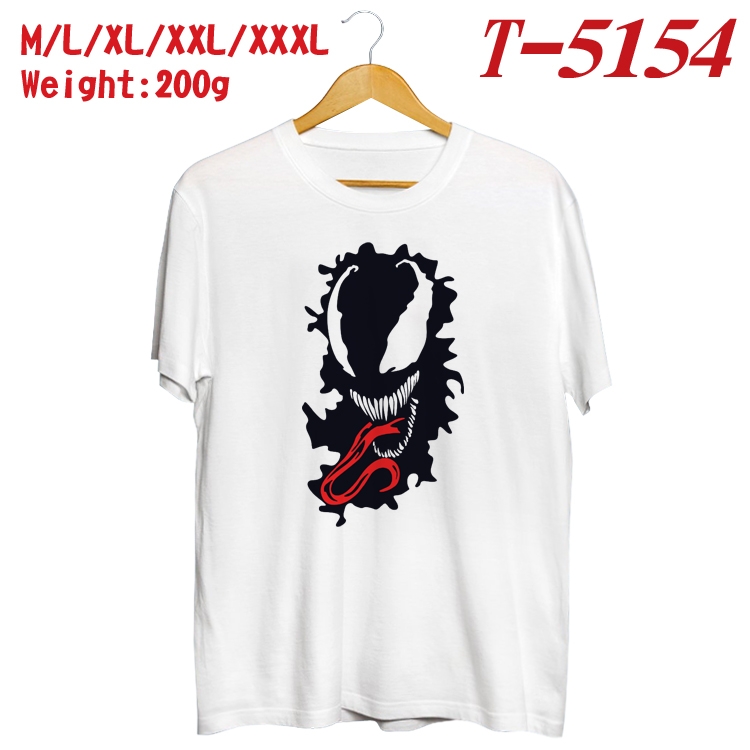 Venom Anime digital printed cotton T-shirt T-5154