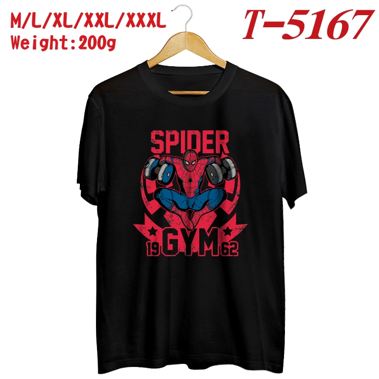 Marvel Anime digital printed cotton T-shirt T-5167