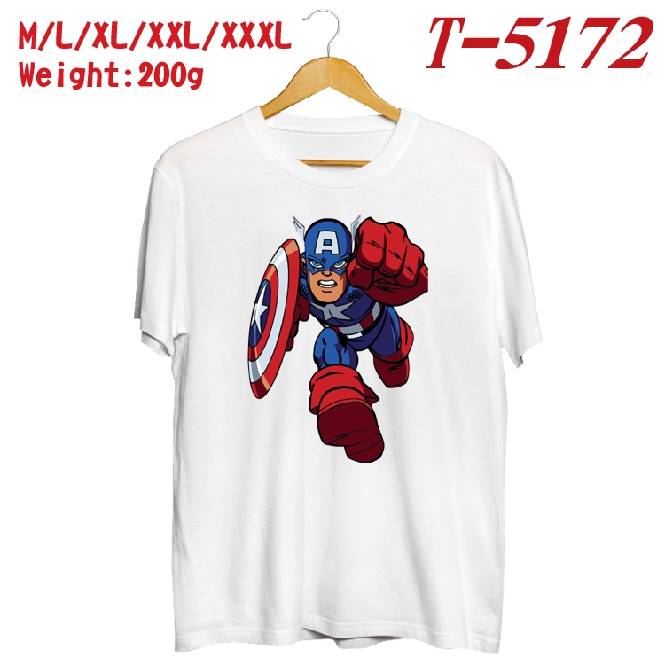 Marvel Anime digital printed cotton T-shirt T-5172