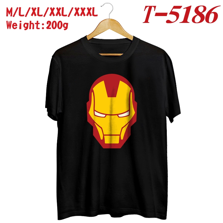 Marvel Anime digital printed cotton T-shirt T-5186