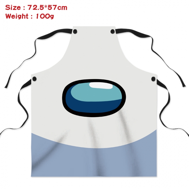 Among-us Anime creative digital printing apron Style 8