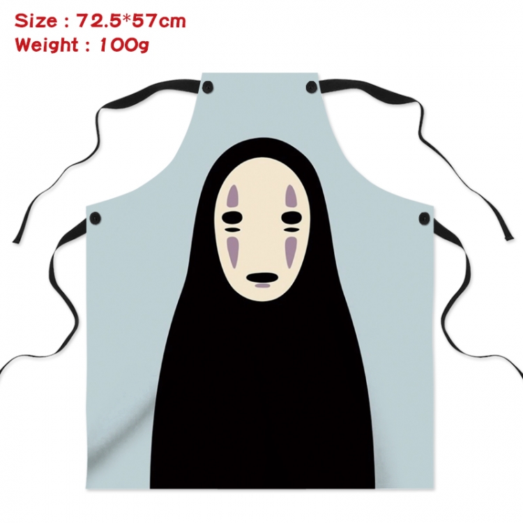 TOTORO Anime creative digital printing apron Style 1