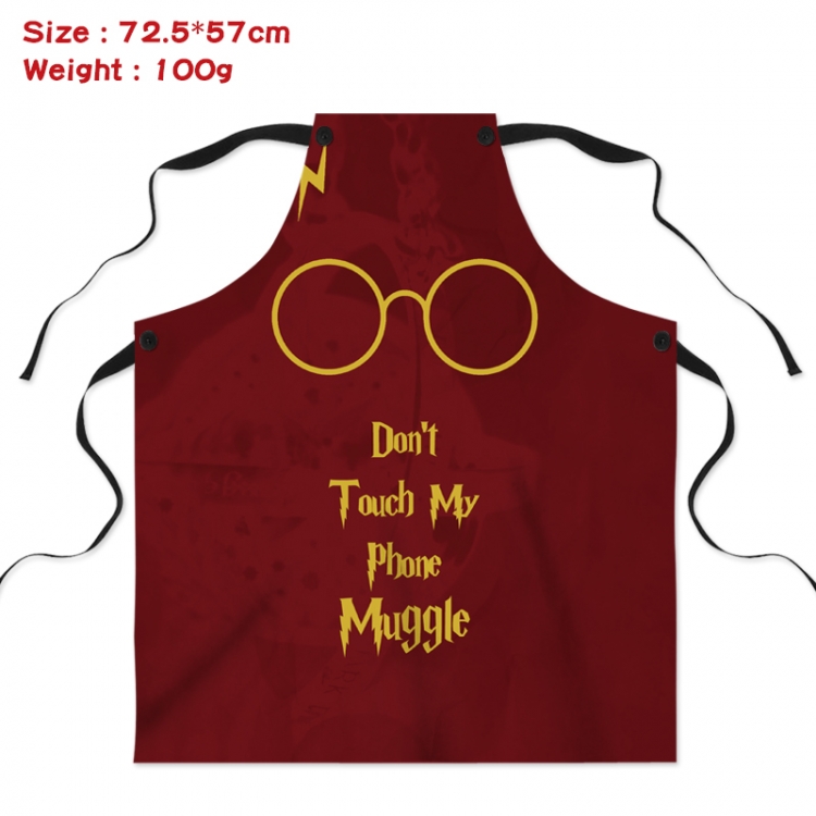 Harry Potter Anime creative digital printing apron Style 13