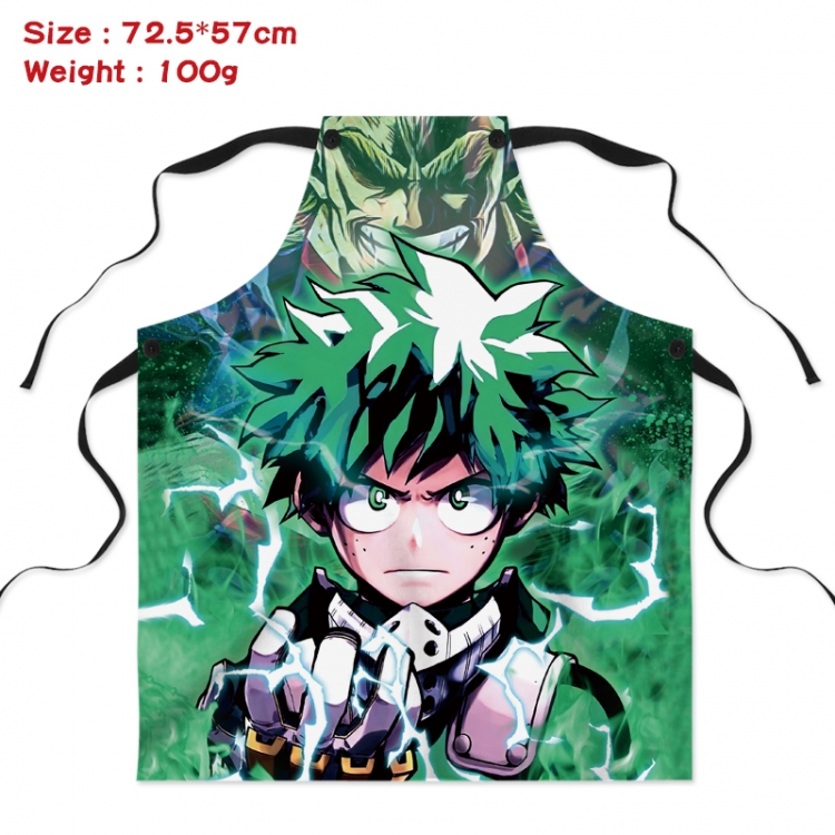 My Hero Academia Anime creative digital printing apron Style 8