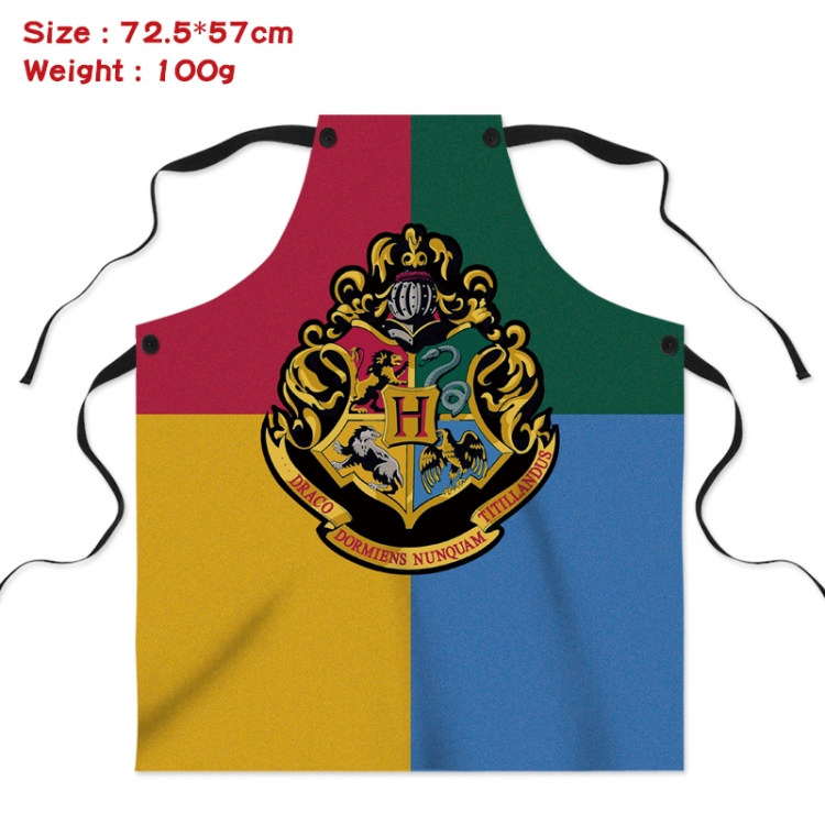 Harry Potter Anime creative digital printing apron Style 4