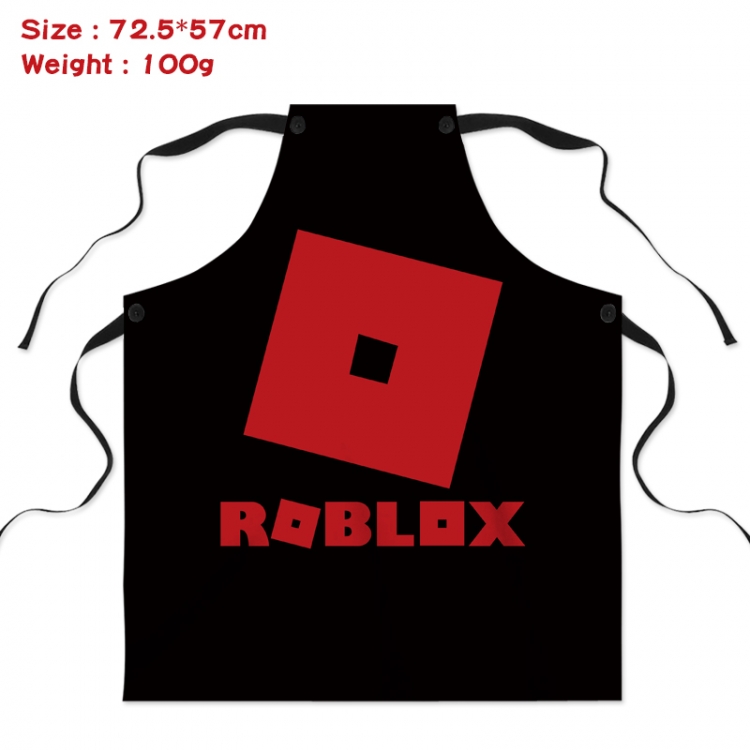 Roblox Anime creative digital printing apron Style 2