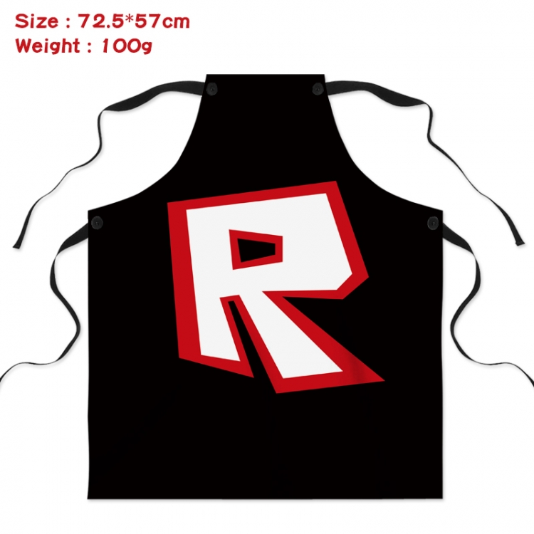 Roblox Anime creative digital printing apron Style 3